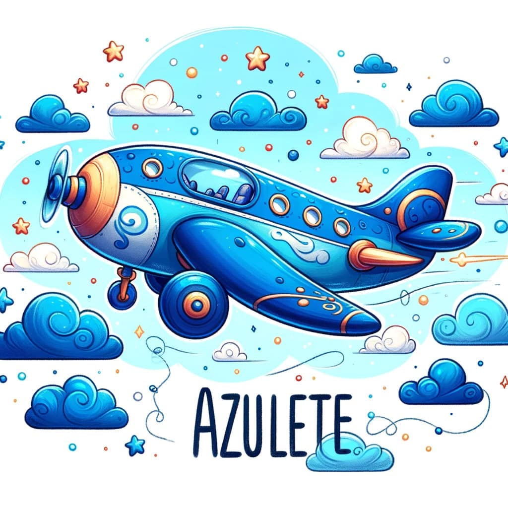 Azul, Azulete… ¡V U E LA, por María José Almudí Antín