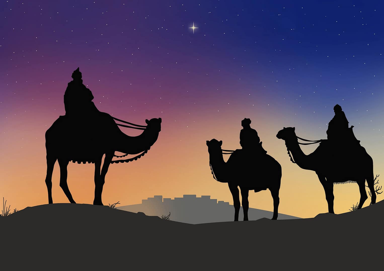 ¡Y llegaron los Reyes Magos! por María José Almudí