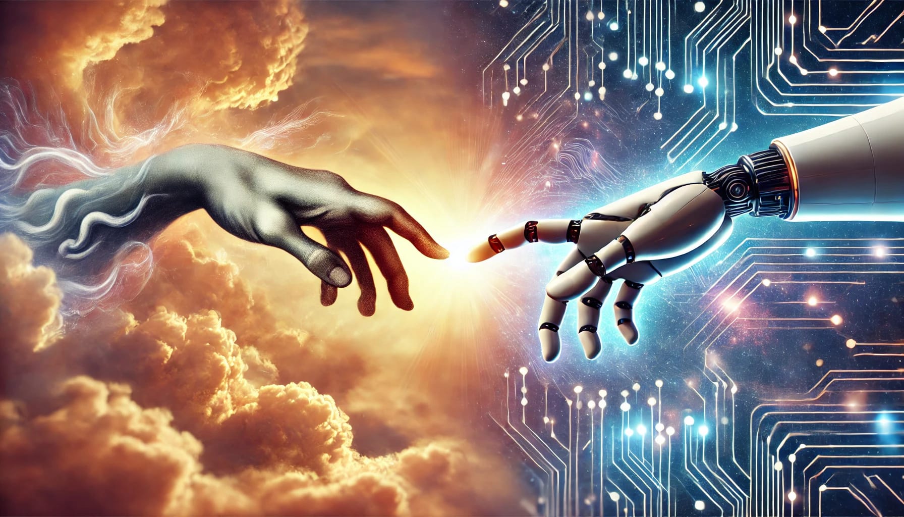 El Toque de la Creación De lo Divino a lo Artificial